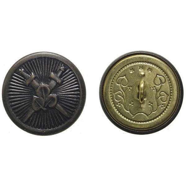 KNOFLÍK ASR 22mm STŘEDNÍ PŘIŠÍVACÍ TMAVÝ