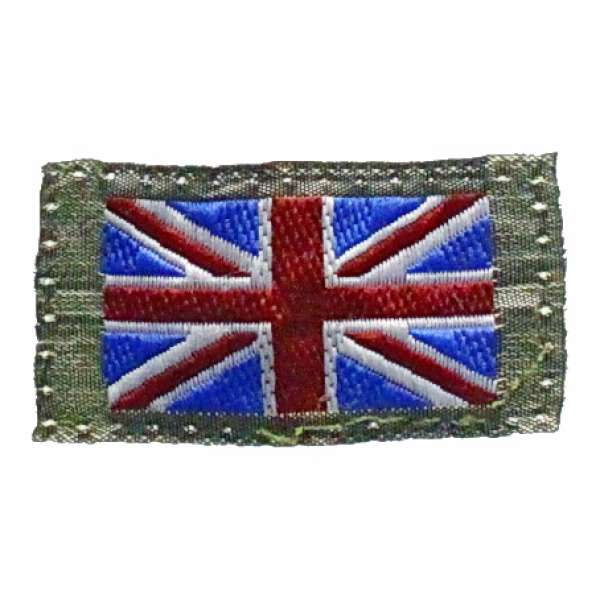 NÁŠIVKA BRIT 30x25mm VLAJKA MALÁ orig BAREVNÁ