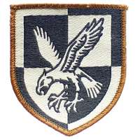 NÁŠIVKA BRIT 55x60mm 16th AIR ASSAULT BRIGADE orig DESERT