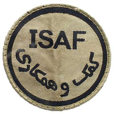 NÁŠIVKA BRIT 80mm AFGANISTAN ISAForig DESERT