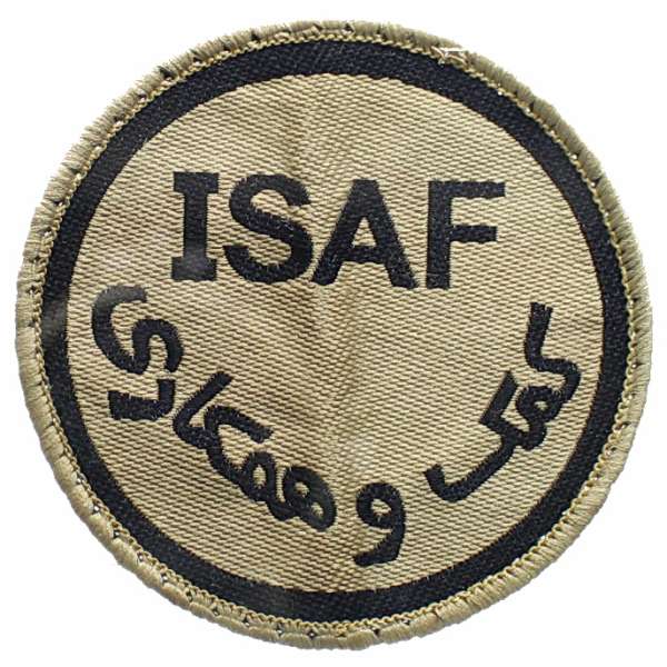 NÁŠIVKA BRIT 80mm AFGANISTAN ISAForig DESERT