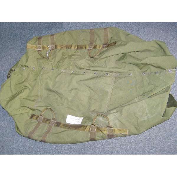VAK BRIT NA PADÁK 130x80x80cm VÝROBCE GQ PARACHUTES LTD UK k OPRAVĚ orig OLIV
