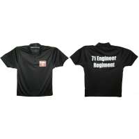 TRIKOT BRIT S NÁŠIVKOU 71 ENGINEER REGIMENT FUNKČNÍ orig ČERNÝ