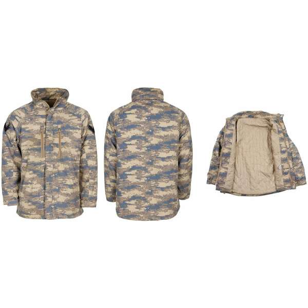 PARKA TURK M2018 AIRFORCE S VLOŽKOU, RIPSTOP orig TURK-TARN BLUE