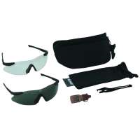 BRÝLE US BALISTICKÉ ESS ICE 2ks ČIRÉ A TMAVÉ