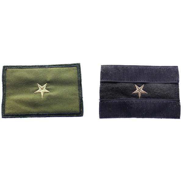NÁŠIVKA ASR HODNOST PODPORUČÍK VELCRO