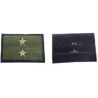 NÁŠIVKA ASR HODNOST PORUČÍK VELCRO