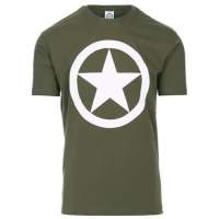 TRIKO FosTee S POTISKEM ALLIED STAR orig OLIV