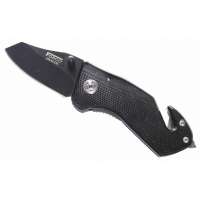 NŮŽ HOLAND 101INC ZÁCHRANÁŘSKÝ S KLIPEM  14cm,ČEPEL 5,5cm ČERNÝ