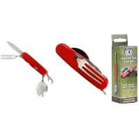 NŮŽ PŘÍBOR BCB ADVENTURE 4 in 1 SLOŽENÝ 9cm, OCEL ČERVENÝ