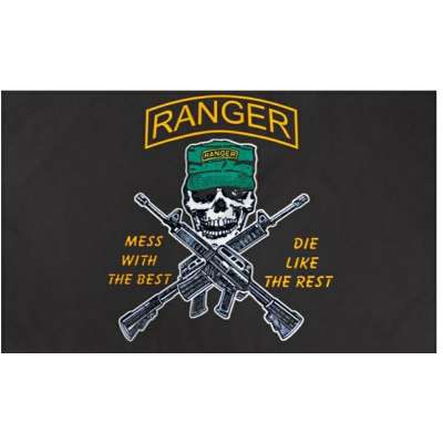 VLAJKA US RANGER 90x150cm