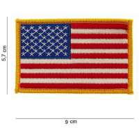 NÁŠIVKA LÁTKA VLAJKA USA 90x57mm