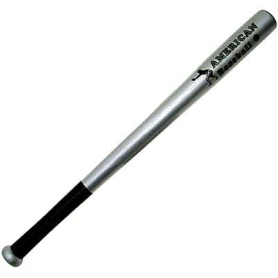 PÁLKA BASEBALL US DR26 66cm DŘEVO STŘÍBRNÉ