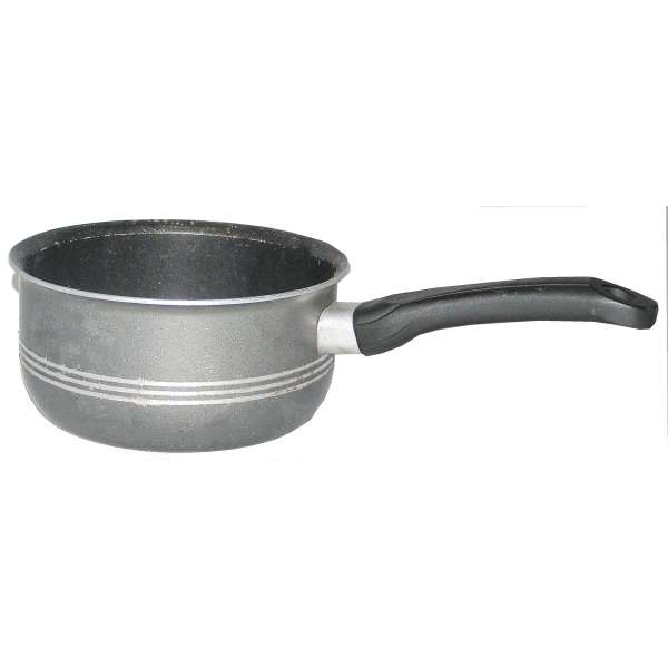 HRNEC NA VAŘENÍ 1,5 LTR S RUKOJETÍ, 400gr TVRDÝ ELOX ALU