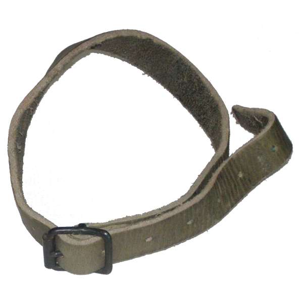 ŘEMÍNEK ŠVÉD USTOJOVACÍ 15mm , DÉLKA 35cm, KOŽENÝ orig ŠEDÝ
