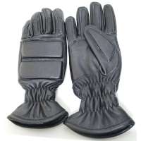 RUKAVICE BRIT PROTIÚDEROVÉ 1 A 1 STŘEDNÍ KRYT ZATEPLENÉ KOŽENÉ orig ČERNÉ