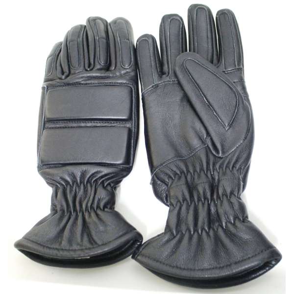 RUKAVICE BRIT PROTIÚDEROVÉ 1 A 1 STŘEDNÍ KRYT ZATEPLENÉ KOŽENÉ orig ČERNÉ