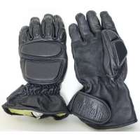 RUKAVICE SECURITY KOŽENÉ NEPRŮŘEZNÉ ZATEPLENÉ ČERNÉ