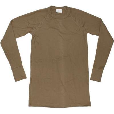 TRIKO BW FR DLOUHÝ RUKÁV 48-ARAMIDE, 48-VISCOSE FR, 4-CARBON orig HNĚDÉ