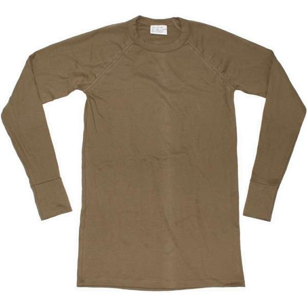TRIKO BW FR DLOUHÝ RUKÁV 48-ARAMIDE, 48-VISCOSE FR, 4-CARBON orig HNĚDÉ