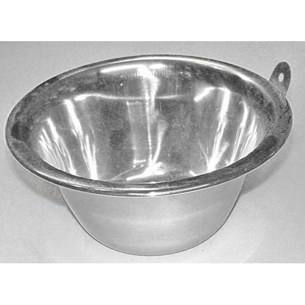 MISKA NA VODU PRŮMĚR 17cm S ÚCHYTEM NEREZ