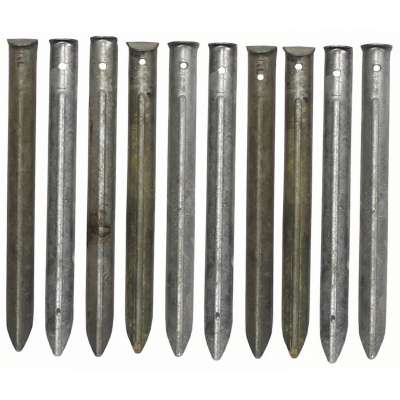 KOLÍKY HOLAND STANOVÉ 10 ks 21cm KOVOVÉ orig