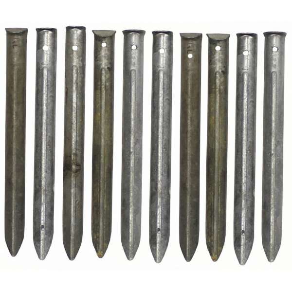 KOLÍKY HOLAND STANOVÉ MALÉ 10 ks 17cm KOVOVÉ orig