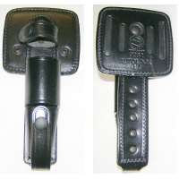 DRŽÁK BRIT NA OBUŠEK RCL-3 OPASKOVÝ VELKÝ 21cm KŮŽEorig ČERNÝ