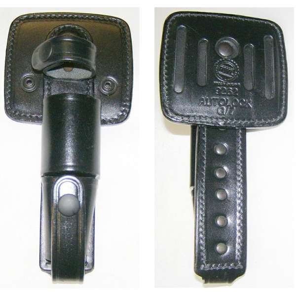 DRŽÁK BRIT NA OBUŠEK RCL-3 OPASKOVÝ VELKÝ 21cm KŮŽEorig ČERNÝ