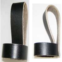 DRŽÁK BRIT UNIVERSÁLNÍ 9cm, OKO 3cm  KŮŽEorig ČERNÝ