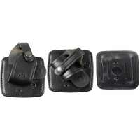 POUZDRO NA POUTA RCL-3 KOŽENÉ ÚCHYT K OPASKU 4V, 1D orig ČERNÉ