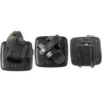 POUZDRO NA POUTA RCL-3 KOŽENÉ ÚCHYT K OPASKU 4V, BOD S NÁSTAVCEM ÚCHYTU orig ČERNÉ