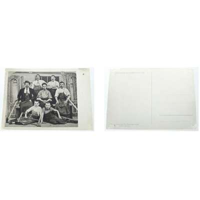 POHLED 1945 KLEMENT GOTTWALD JAKO TRUHLÁŘSKÝ UČEŇ VE VÍDNÍ