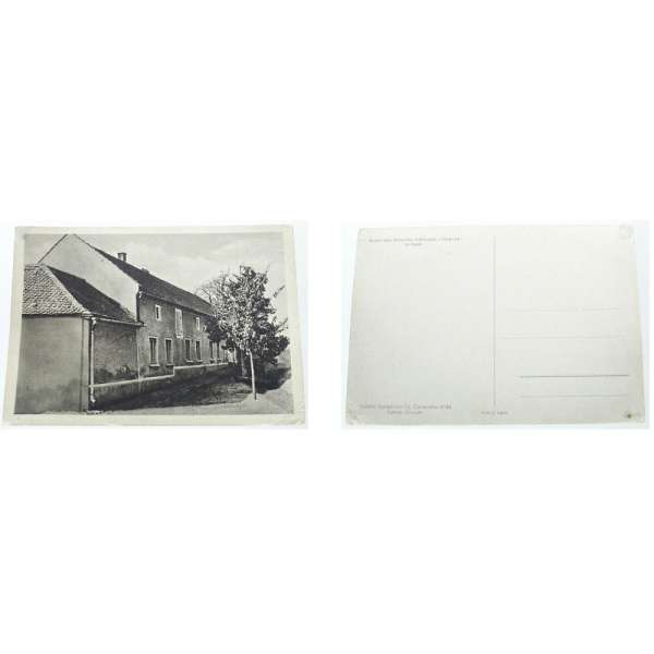 POHLED 1945 RODNÝ DŮM KLEMENTA GOTTWALDA V DĚDICÍCH