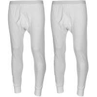 SPODKY BRIT AIRCREW 100-POLYESTER orig BÍLÉ