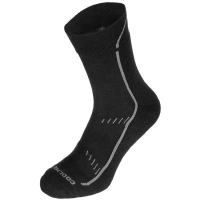 PONOŽKY TRÉNINKOVÉ FUNKČNÍ Arber POLSTROVANÉ CHODIDLO ČERNÉ