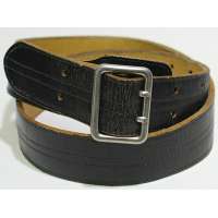 OPASEK ČR POLICIE, VB 5cm KOŽENÝ orig ČERNÝ