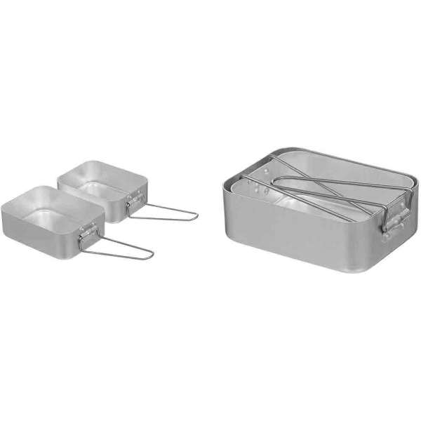 JÍDELNÍ SOUPRAVA BRIT ALU 2 DÍLY, 1 LTR a 700ml orig