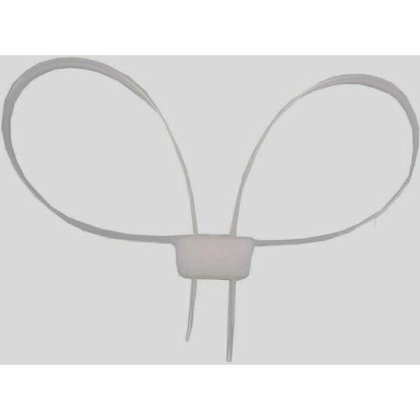 POUTA PVC 700x12mm 10ks BÍLÉ
