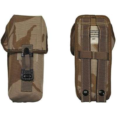 POUZDRO BRIT MOLLE NA MUNICI 8x20x5 cm DPM desert