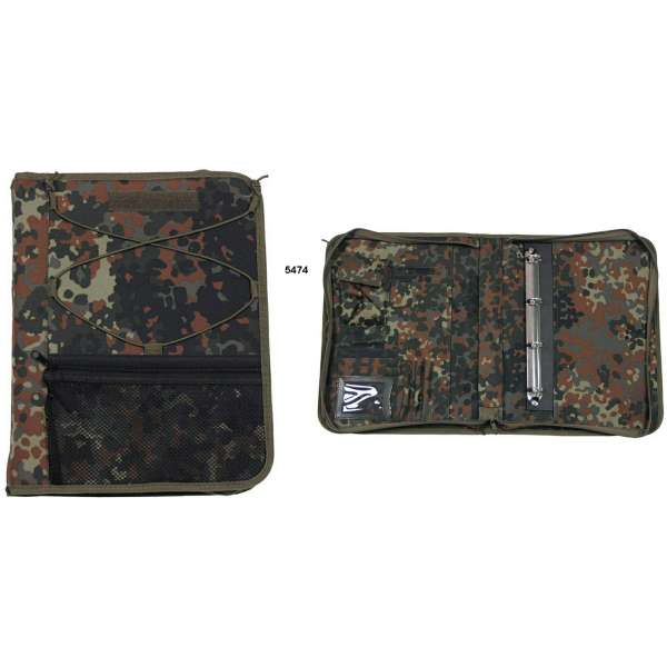 POUZDRO BW NA SEŠIT,MAPY,PSANÍ A4 FLECKTARN