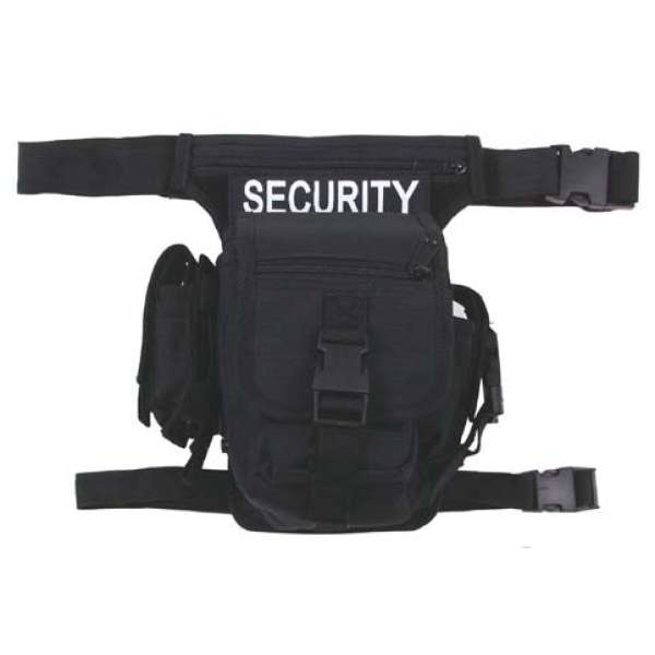 POUZDRO Hip Bag SECURITY 10 FOCHŮ ČERNÉ