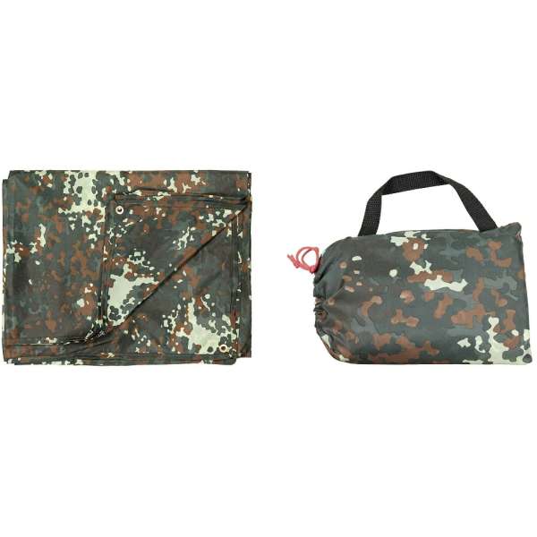 CELTA 3X4m RIPSTOP OCELOVÁ OČKA FLECKTARN