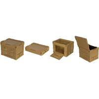 BEDNA PVC SKLÁDACÍ 20 LTR 36x12x28,5cm, 1,36kg KHAKI