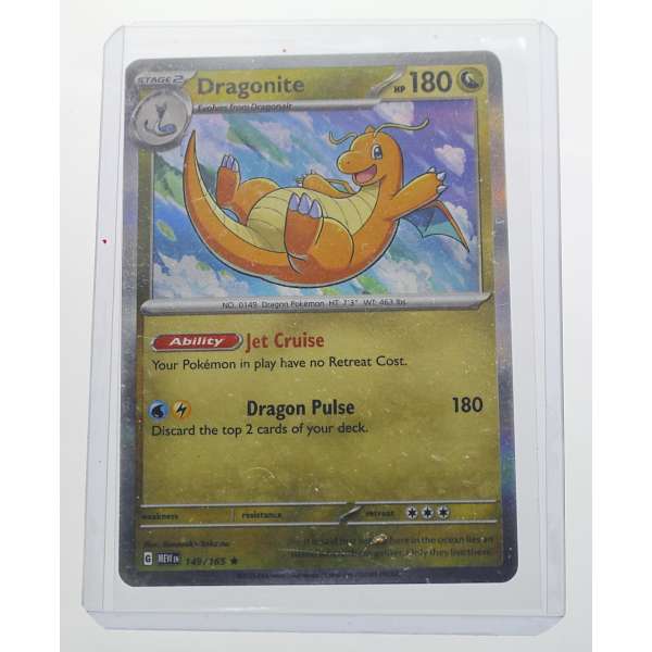KARTA POKEMON DRAGONITE 180 ZATAVENÁ 02