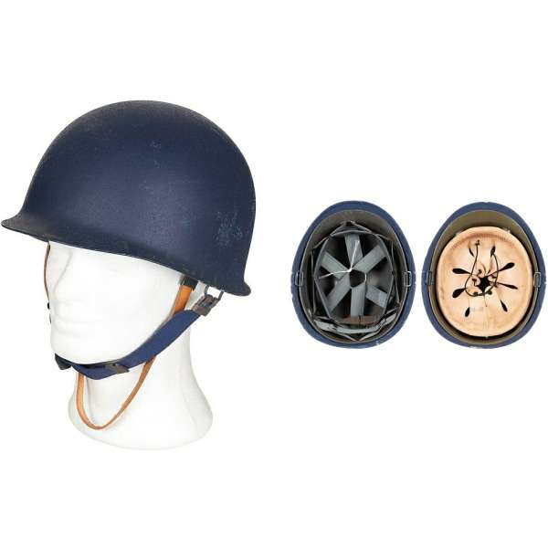 PŘILBA BELGIE M51 VNITŘEK PVC orig MODRÁ