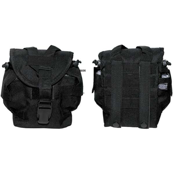 POUZDRO NA LAHEV Molle ČERNÉ