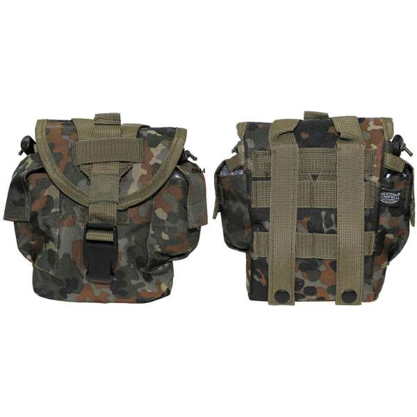 POUZDRO NA LAHEV Molle FLECKTARN