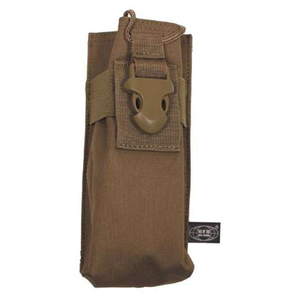POUZDRO SECURITY NA VYSÍLAČKU MOLLE Modular9x20x5cm COYOTE