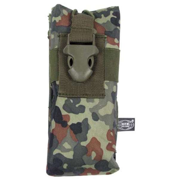POUZDRO SECURITY NA VYSÍLAČKU MOLLE Modular9x20x5cm FLECKTARN
